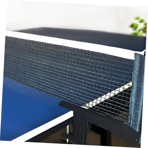 POPETPOP Standard Table Tennis Net 182x15cm Portable Black Nylon Table Tennis Net for Indoor/Outdoor Training