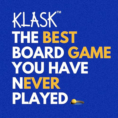 KLASK: The Magnetic Award-Winning Party Game of Skill - for Kids and Adults of All Ages That’s Half Foosball, Half Air Hockey - style: Original