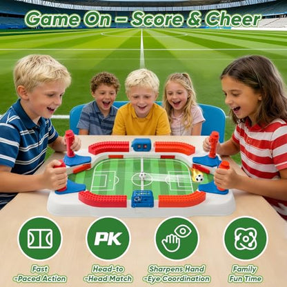 Mini Soccer Board Game for Kids,Interaction Football Toy,Soccer Game Set Gifts Boys Football Games Board,Birthday Gift Toys for 3 4 5 6 7 8-12 Year Old