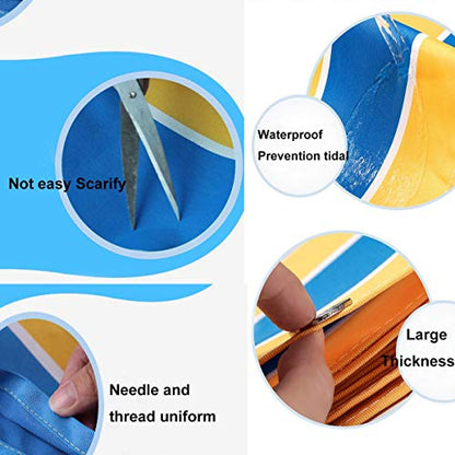 KINDEN Teamwork Games Group Learning Activity Fun Playing Run Mat for Kids and Adults Field Day Game - color: 2pcs Color002-20ft