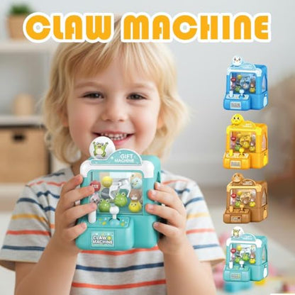 Mini Claw Machine for Kids - Vending Machines Toys, Electronic Arcade Game, Animal Theme Arcades Game Party Toy, Christmas & New Year Gifts for Boys Girls Age 3+, Party Home Arcade Toy (Duck) - color: Duck