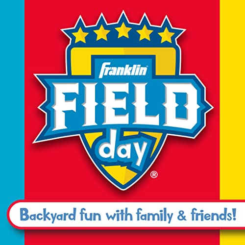 Franklin Field Day Deluxe Tic Tac Toe Racing for Kids and Adults - Perfect for Backyard Play - Includes 9 Play Space Hoops, 6 Tic Tac Toe Weighted Flags and 1 Starting Line