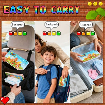 Mini Magnetic Building Blocks Travel Set with Case, 45pcs Travel Magnetic Toys with Portable Box for Kids, STEM Educational Sensory Toys, Classroom Must Have, Learning Gift for Toddlers, Boys & Girls - style: Classic