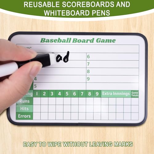 Baseball Board Game,Foldable Baseball Dice Board Game, Travel Game and Indoor Table Game,Perfect for Home Party,Family Night,Road Trip
