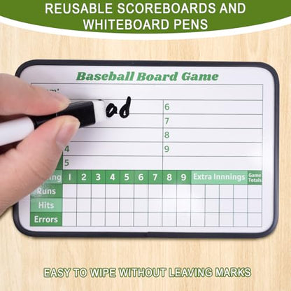Baseball Board Game,Foldable Baseball Dice Board Game, Travel Game and Indoor Table Game,Perfect for Home Party,Family Night,Road Trip
