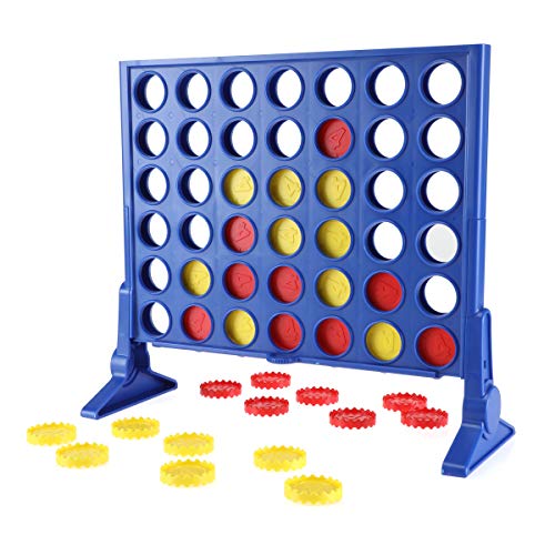 Hasbro Gaming Connect 4 Classic Grid, 4 in a Row Game, Strategy Board Games for Kids, 2 Players for Family and Kids, Easter Gifts for Boys and Girls, Ages 6+ - size: ONE SIZE