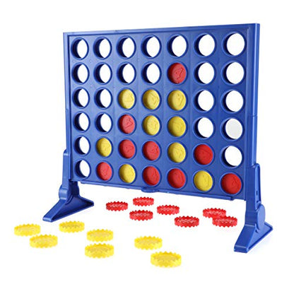 Hasbro Gaming Connect 4 Classic Grid, 4 in a Row Game, Strategy Board Games for Kids, 2 Players for Family and Kids, Easter Gifts for Boys and Girls, Ages 6+ - size: ONE SIZE