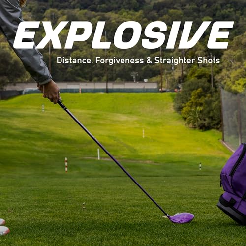 Precise M5 Women’s Golf Clubs Set – Complete Right-Handed Set with Titanium Driver, S.S. Fairway & Hybrid, 5-PW Irons, Putter, Stand Bag & Headcovers – Graphite Shafts – Purple – Petite/Standard/Tall - size: Right Hand Standard Size