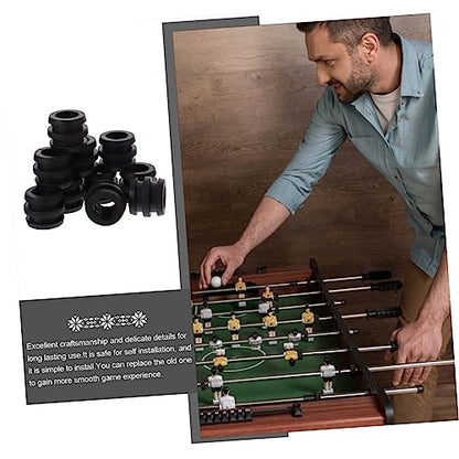 1set Table Football Machine Bushings Durable Bearing Rods Replacements for Easy Maintenance Compatibility with Various Foosball Tables for Game Rooms Family Gatherings 15pcs
