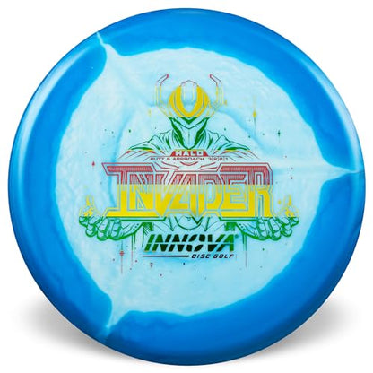 Innova Halo Star Invader Disc Golf Putter – Straight Flying Disc Golf Putter (Colors Will Vary) - size: 165-169g