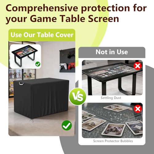 STARTWO Game Table Cover, Compatible with Arcade 1Up 32" Screen Infinity Game Table, Heavy Duty Waterproof & Dustproof Electronic Game Machine Cover