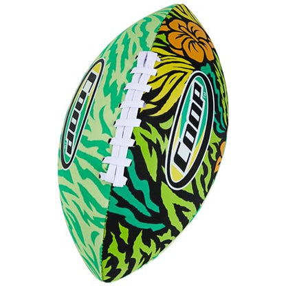 Swimways Hydro Waterproof Football, Outdoor Games for Adults and Kids, Swimming Pool Accessories and Pool Party Games,9.25 Inches, Green - color: Green
