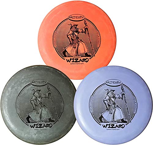 Gateway Wizard Disc Golf Putter Approach Disc - 3 Pack - style: SSS (Super Stupid Soft)