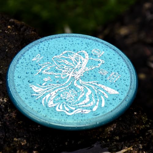 Yikun Midrange Disc Golf Discs|Pro Worlds 2025 Limited Edition|Overstable Mid-Range Discs Golf 170-176g| Technical Approach Disc for Wooded Courses in Premium Plastic - color: blue