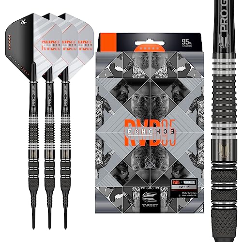 Target Darts RVB 95 x Echo 95% Tungsten Soft Tip Darts Set - size: 18G