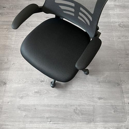 Marvelux Clear Floor Protector Mat, Multi-Purpose PVC Hardwood Floor Protection Mat, Durable Waterproof Plastic Floor Covering, Rectangular, 29.5" x 47" Home and Office Desk Mat - size: 29.5" x 47"