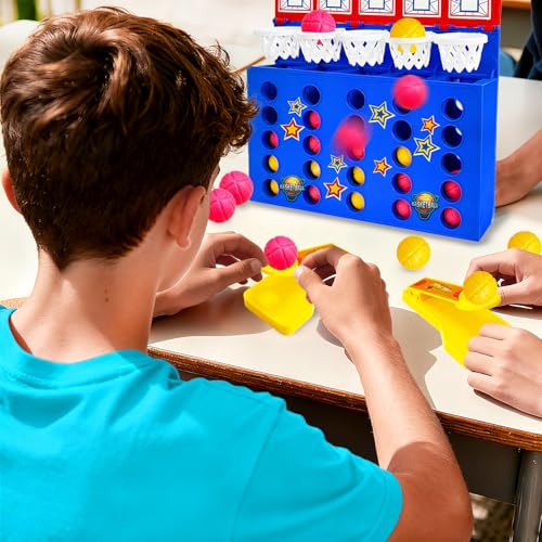 Szsrcywd Tabletop Basketball Game Toys,Desktop Basketballs Shooting Games Small Indoor Toy for Family Friends Office,Party Favors,Classroom Prizes,Birthday