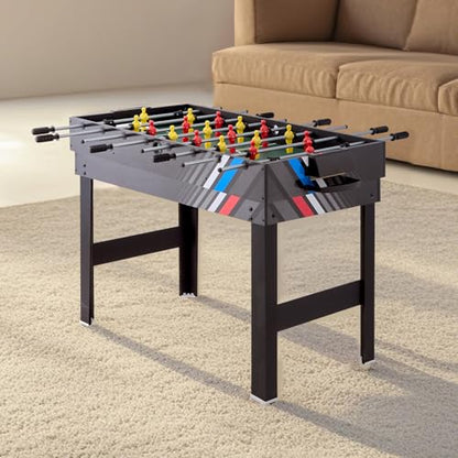 VEVOR 3-in-1/4-in-1 Combo Game Table Set, 48"/54" Air Hockey, Ping Pong & Foosball Combo, with Pucks & Pushers, Multi Combination Table for Family Game Room or Office - style: 4-in-1