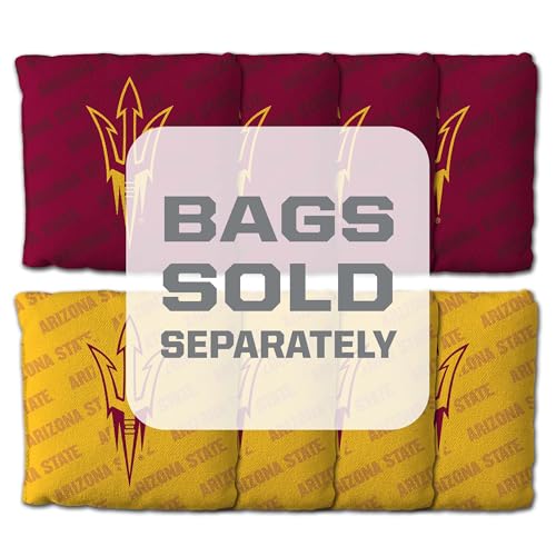 YouTheFan NCAA 2' x 4' Slogan Series Professional Wood Cornhole Game - color: Arizona State Sun Devils