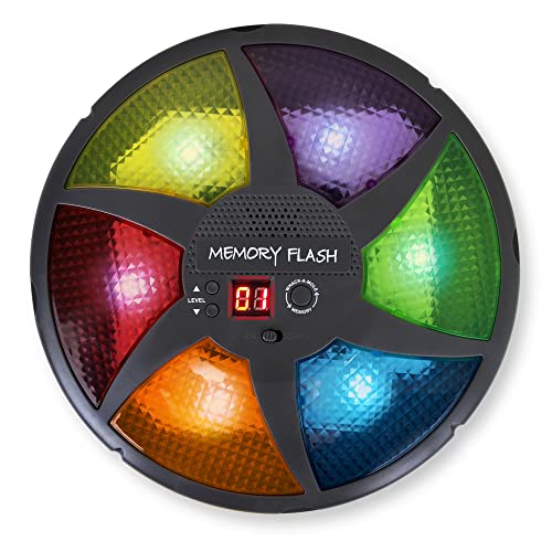 Point Games Handheld Memory Game, Kids Electronic Games, Sequence Fun for Kids with Lights & Sounds, Brain Challenge for Boys & Girls Ages 8+ - style: Digital Wheel Memory Flash