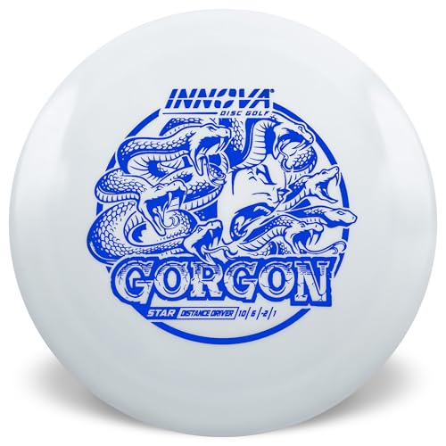Innova Star Gorgon Distance Driver, Control Disc Golf Driver with Straight Glide (Colors Will Vary) - size: 170-172g