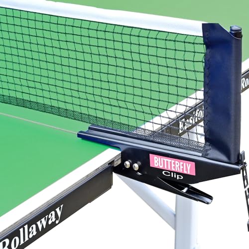 Butterfly Easifold Outdoor Ping Pong Table Melamine Top | Rolling Outdoor Table Tennis Table | 3 Year Warranty | 10 Minute Assembly | Great Bounce All Weather Ping Pong Table | Weatherproof Net
