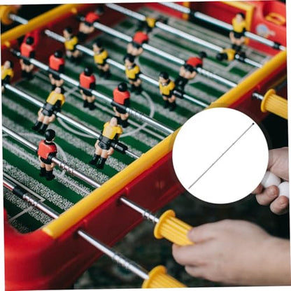 BESPORTBLE 2pcs Soccer Machine Operation Poles Easy Install Foosball Replacement Rods for Table Soccer