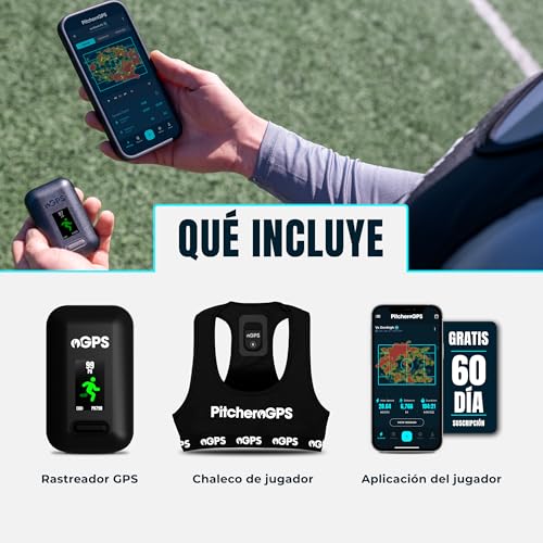 PitcheroGPS Soccer Tracker & Vest - Tracks 18 Key Performance Metrics - Includes 60 Days Subscription. Soccer Training Equipment for Performance & Fitness Tracking (Youth Large) - size: Youth Large