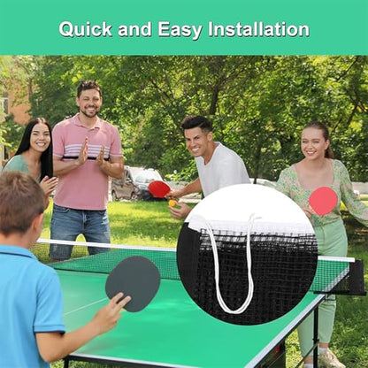 Quick Assembly Table Tennis Net Folding Portables Universals Pingpong for Various Tables Durability Quickly Setup Table Tennis - color: Blue four pack edge