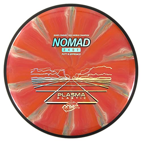 MVP Disc Sports Plasma Nomad James Conrad Edition Disc Golf Putter (Colors May Vary) - size: 165-170g