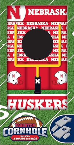 MasterPieces NCAA Syracuse Orange Tabletop Cornhole Game - Home Decor - style: Nebraska Cornhuskers