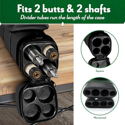 Hard Pool Cue Stick Carrying Case