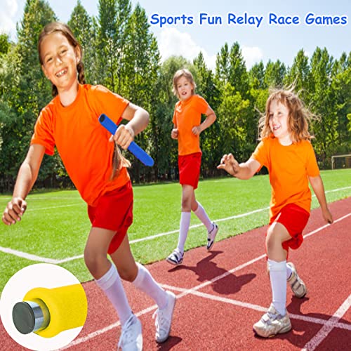 4-8 Player Potato Sack Race Bags Backyard Games for Kids and Adult, Field Day Birthday Party Outdoor Games for Kids Family,Carnival Game,Egg and Spoon Race,3 Legged Race,Relay Batons,Easter Fun Games