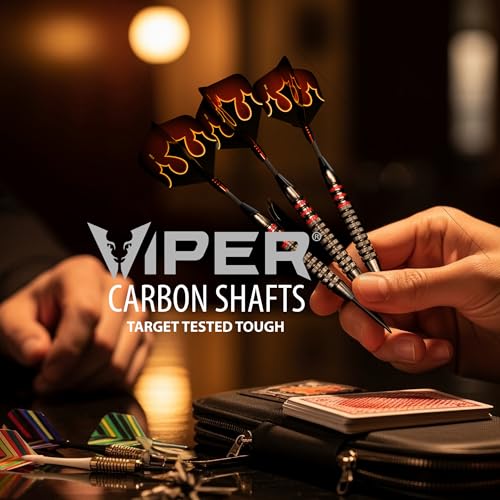 Viper Carbon Fiber High Performance Ultra-Light Dart Shafts, Set of 3 - color: Blue, size: InBetween