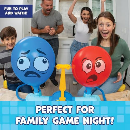 Rump Race Family Game Night - Balloon Popping Battle Board Game - Party Game - The Race is On to Pop Your Opponents Balloon - Bounce Your Balloon Off - Ages 8+ - style: Rump Race