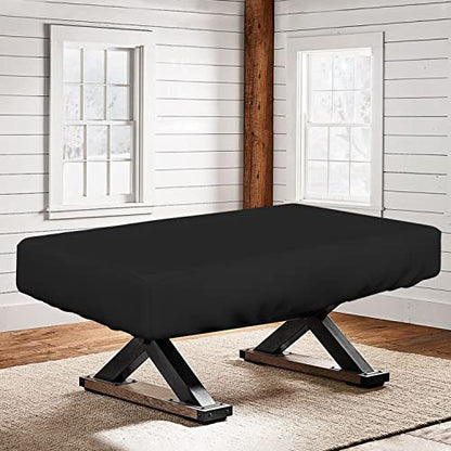 Covers & all Air Hockey Table Covers, Made of 12 Oz Waterproof & UV-Resistant Cover Max Fabric, Suitable for Indoors/Outdoors (88" W x 44" D x 15" H, Black) - color: Black