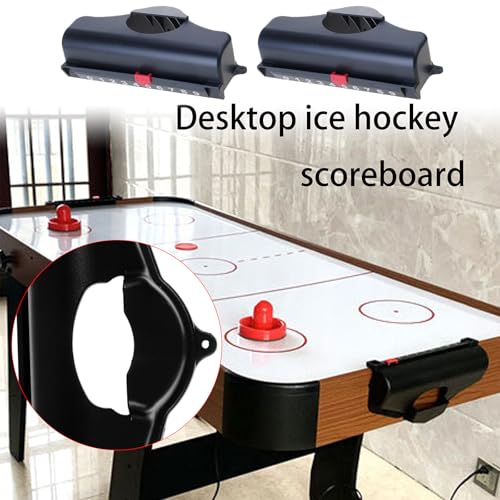 Pack of 2 Desktop Hockey Table Score Counter Desktop Air Scorekeeper Scoreboard Ice Scoring Scorekeeper Air Hockey Goal Counter