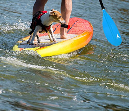 Karltion Kayak Paddle - Adjustable 2 Pieces Aluminum Alloy Shaft with Glass Fiber Blade for Surfing,Oar Fishing Easy Packable Travel - color: Blue, size: 86"-1 paddle
