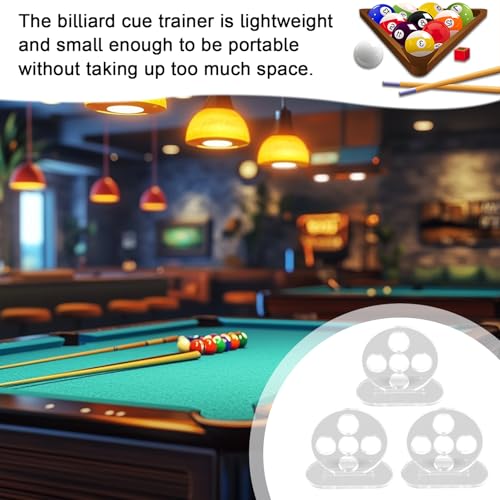Billiards Training Aids, Pool Cue Exerciser Trainer, Billiards Training Device, Billiard Rod Trainer, Pool Cue Lathe