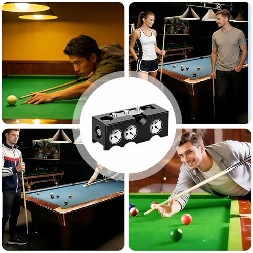 11-in-1 Pool Cue Tips Replacement Kit and Billiards Pool Cue Tip Shaper,Pool Cue Tips Replacement Kit, Professional Pool Cue Tip Tool with ABS Cue Tip Replacement and Repair Kit for Shaping