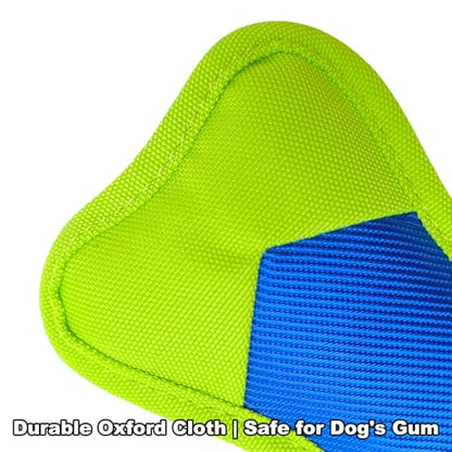 Water Floating Flyer, Dog Fetch Toy, Durable Training Flying Toys for Small & Medium Dogs, Pool Beach Outdoor Pet Toy