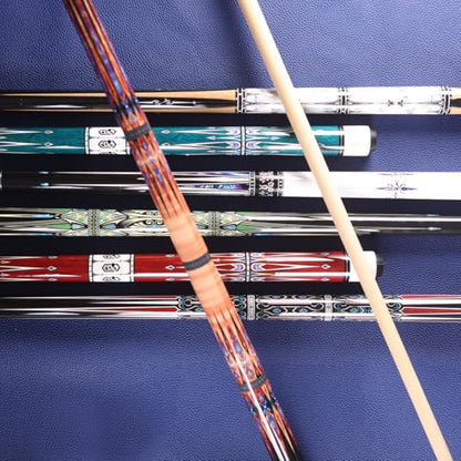 58 inch Canadian Maple Billiard Pool Cue Stick, 13mm 1/2 Maple Billiard Pool Stick, House Bar Pool Table Sticks for Men(Numerous Styles to Choose from) - color: P01
