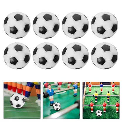 BESPORTBLE 12 Pcs 31Mm Mini Foosball Table Balls Replacement Soccer Balls for Table Football Games