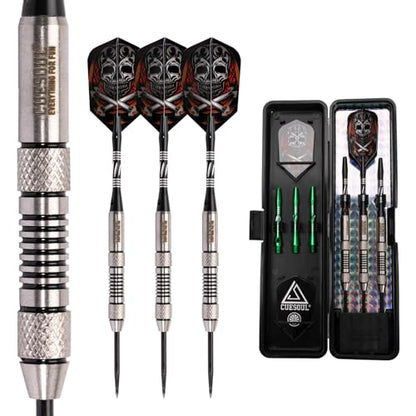 CUESOUL Tungsten Steel Tip Darts- Precise Barrels 18 19 21 24 Grams - color: 24 Grams-02