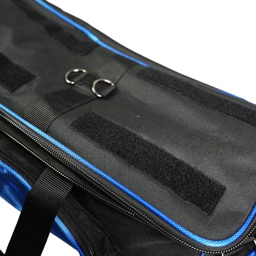 ELITE 3 Ball Slim Triple Tote Bowling Bag | Great for Tournaments and Travel | Rolling Bowling Bag With Wheels | Removable Shoe Compartment | Bowling Bags With USB Charging Port and Storage Pockets