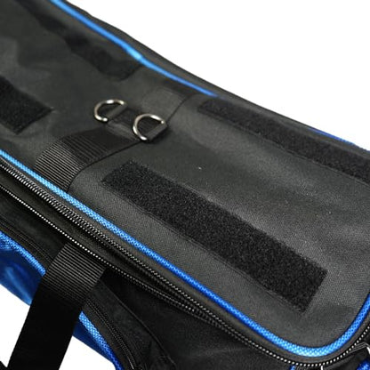ELITE 3 Ball Slim Triple Tote Bowling Bag | Great for Tournaments and Travel | Rolling Bowling Bag With Wheels | Removable Shoe Compartment | Bowling Bags With USB Charging Port and Storage Pockets