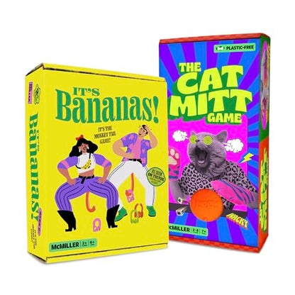 MCMILLER ENTERTAINMENT It's Bananas & The Cat Mitt Game Bundle