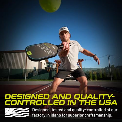 Selkirk Sport SLK Atlas Pickleball Paddle | Carbon Fiber Honeycomb - color: Red, size: Max (All-Around Paddle)