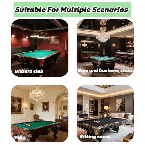 Wooden Billiard Cue Sticks Rack,2-Piece 4/6/8 Billiard Pool Cue Rack Wall Mounted Holders (wood yellow, 8 cue) - color: wood yellow, size: 8 cue