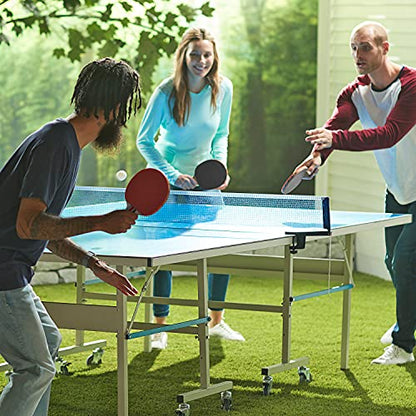 Franklin Sports Table Tennis Paddles - Rubber Paddle - Indoor Ping Pong Paddle - style: Performance
